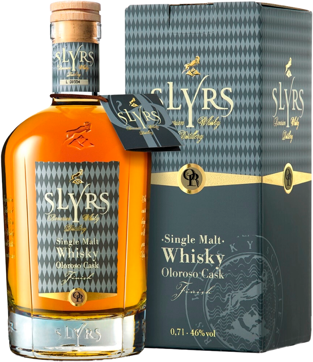Шлирс Олоросо Каск Финиш Сингл Молт солодовый виски в подарочной упаковке 0.7 л