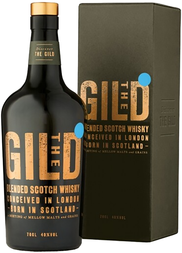 Гилд Шотландский Купажированный Виски Лаки Спиритс в подарочной упаковке 0.7 л