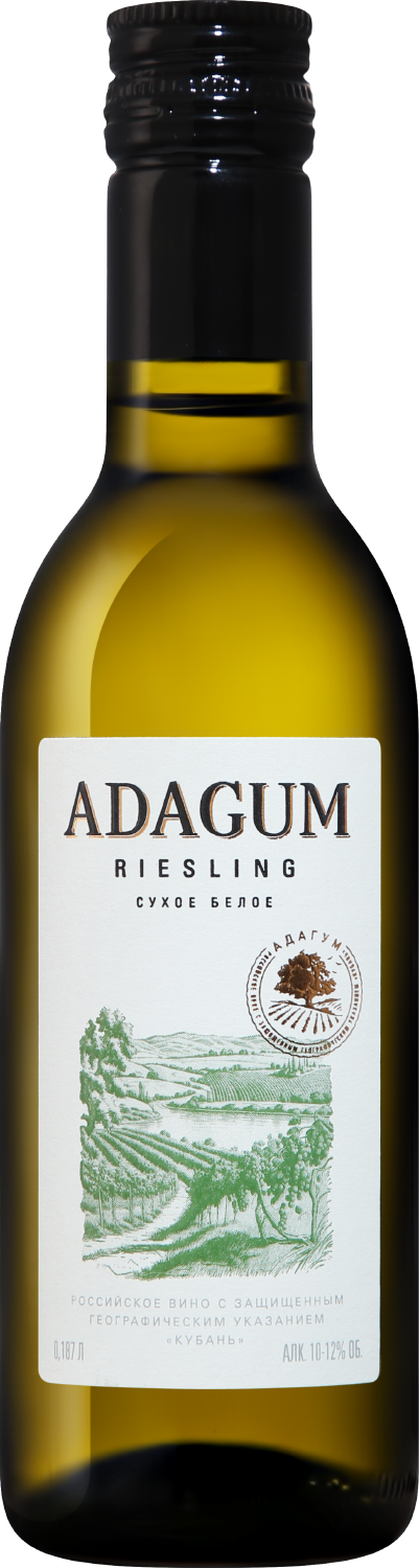 Адагум Рислинг Кубань ЗГУ - 0.187 л