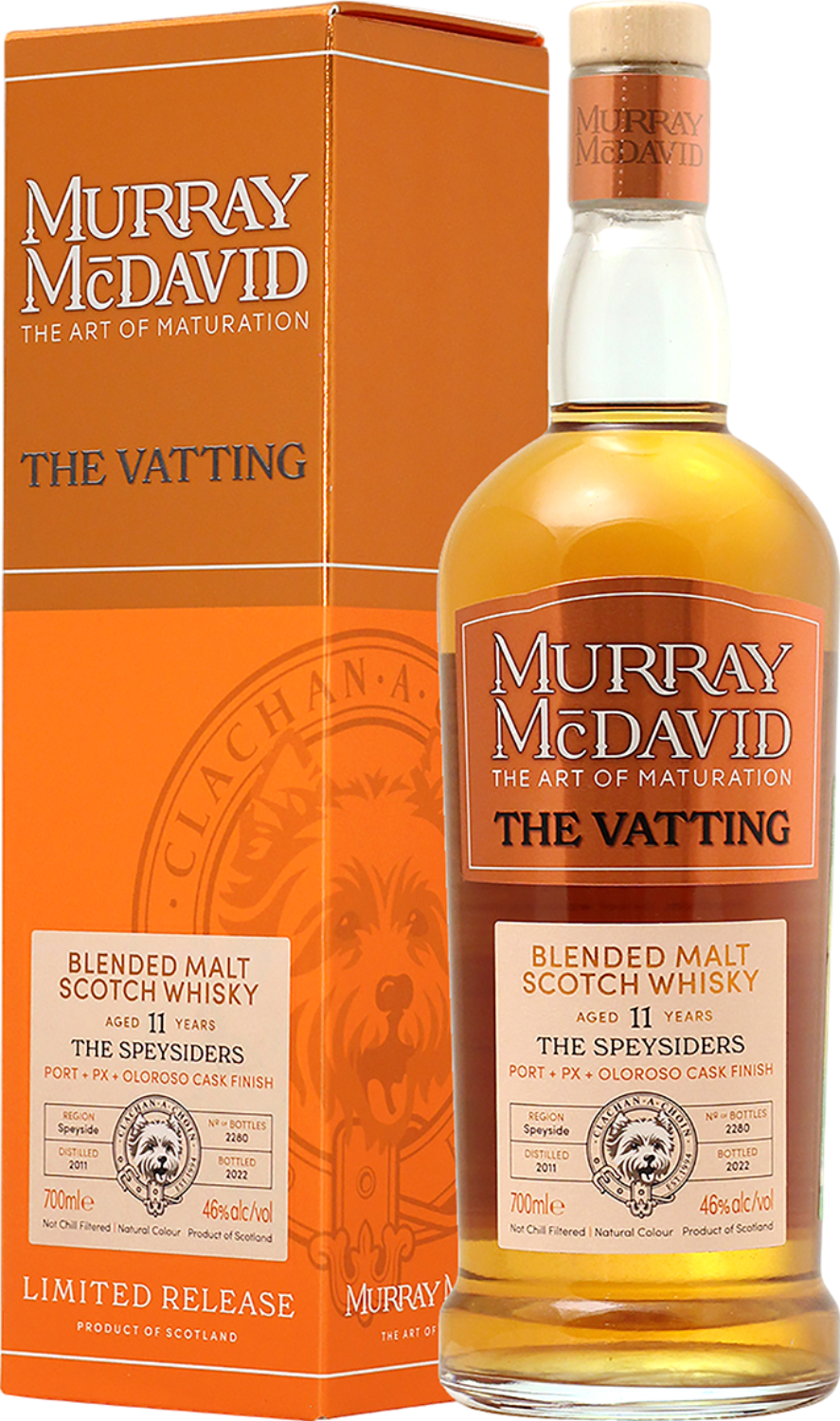 Мюррей МакДэвид Зе Уаттинг Спейсайдерс 11 лет Купажированный Виски в подарочной упаковке 0.7 л