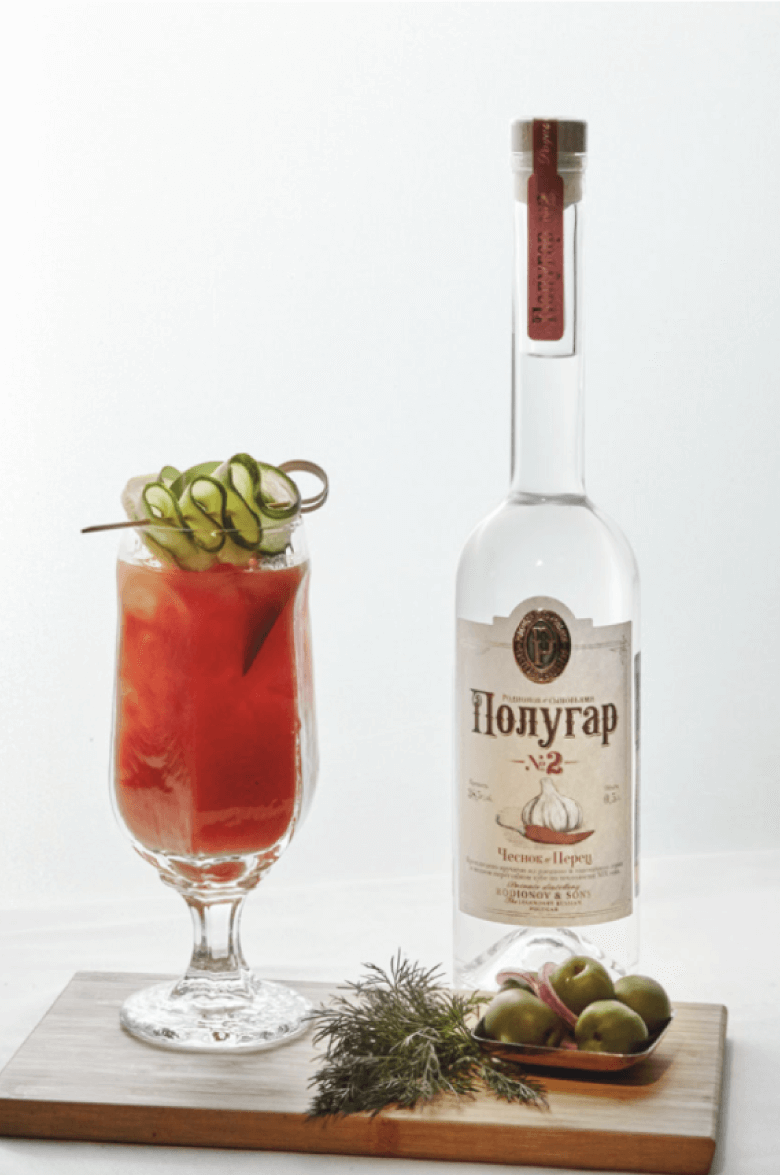 Полугар №2 Чеснок и Перец 1.5 л