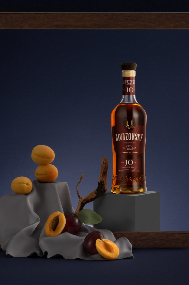 Айвазовский 10 Лет в подарочной упаковке 0.5 л