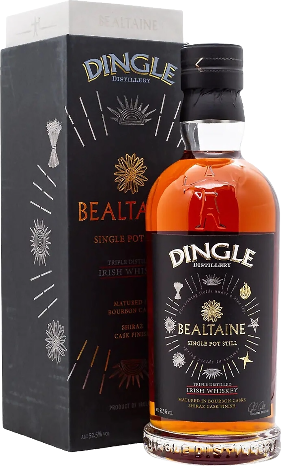 Дингл Белтайн Сингл Пот Стил солодовый виски в подарочной упаковке 0.7 л