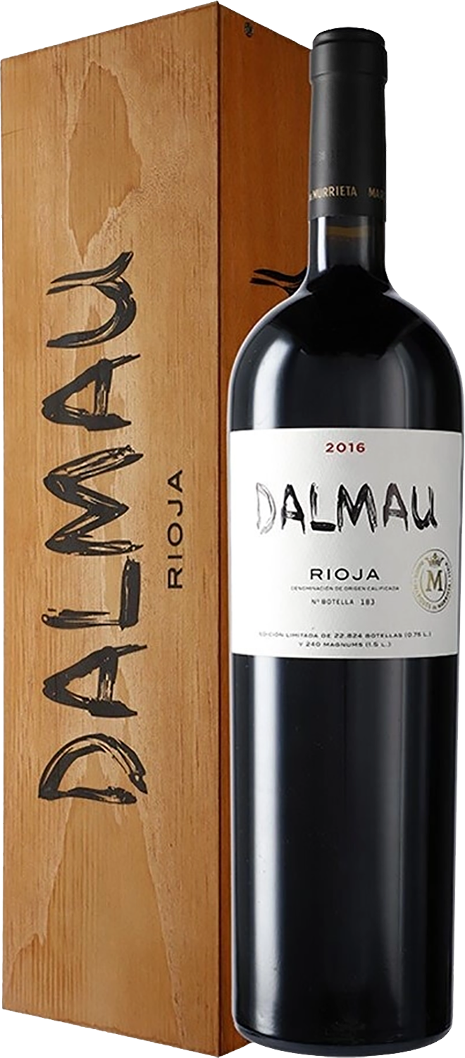 Далмау Риоха DOCa Маркиз де Муррьета в подарочной упаковке 1.5 л