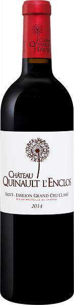 Вино Chateau Quinault l’Enclos Saint-Emilion Grand Cru AOC, 0.75 л