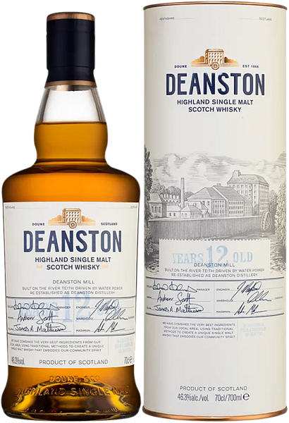 Deanston Highland Single Malt Scotch Whisky 12 y.o. (gift box), 0.7 л в Екатеринбурге