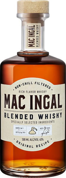 Mac Ingal Blended Whisky 3 y.o., 0.5 л в Екатеринбурге
