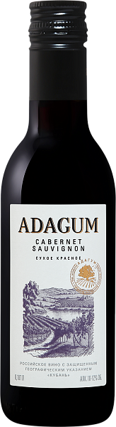 Adagum Cabernet Sauvignon Kuban’, 0.187 л в Екатеринбурге
