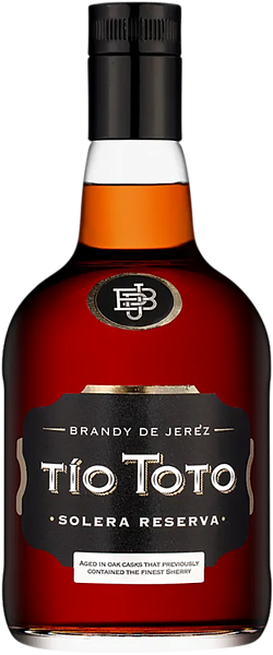 Тio Toto Brandy De Jerez Solera Reserva Jose Estevez, 0.75 л в Екатеринбурге