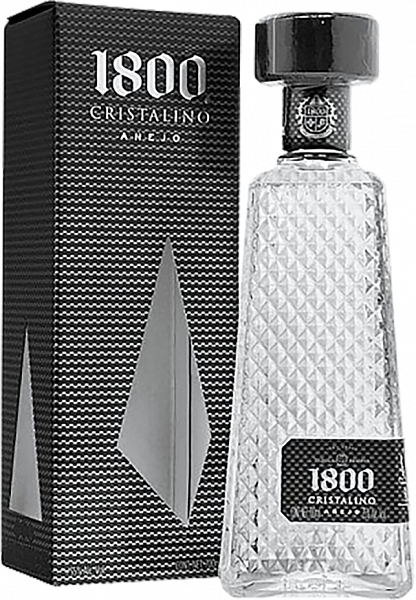Jose Cuervo 1800 Cristalino Anejo (gift box), 0.75 л
