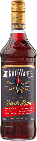 Captain Morgan Original Dark, 0.7 л в Екатеринбурге