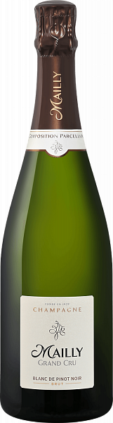 Mailly Grand Cru Brut Blanc de Pinot Noir Champagne АОС, 0.75 л