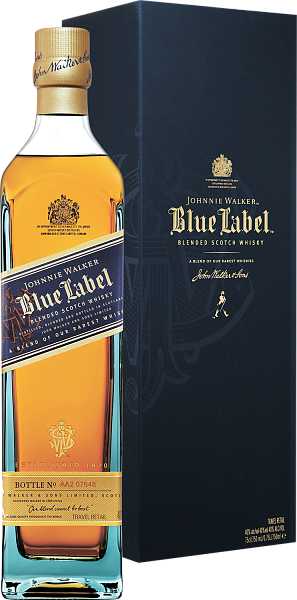 Johnnie Walker Blue Label Blended Scotch Whisky (gift box), 0.75 л в Екатеринбурге