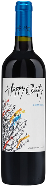 Happy Country Carmenere Central Valley DO Bodegas y Vinedos de Aguirre, 0.75 л в Екатеринбурге