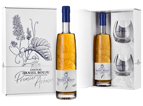 Daniel Bouju Premiers Aromes Cognac Grande Champagne (gift box with 2 glasses), 0.7 л в Екатеринбурге