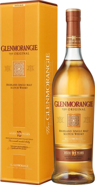 Glenmorangie Original Highland Single Malt Scotch Whisky 10 y.o. (gift box), 1 л в Екатеринбурге