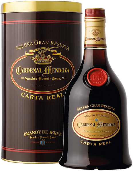 Cardenal Mendoza Carta Real Solera Gran Reserva (gift box), 0.7 л в Екатеринбурге
