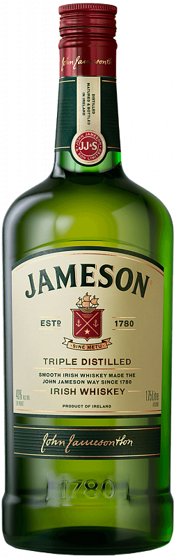 Джемесон купажированный ирландский виски 1.75 л