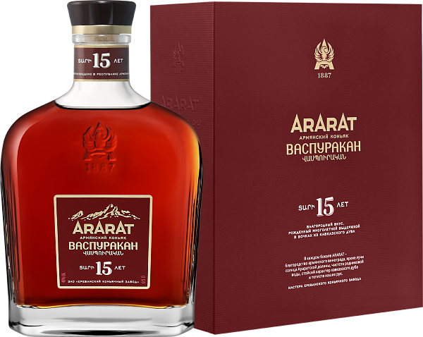 ARARAT Vaspurakan 15 y.o. (gift box), 0.5 л в Екатеринбурге