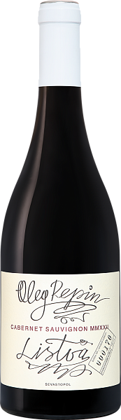 Listva Cabernet Sauvignon Sevastopol Oleg Repin, 0.75 л в Екатеринбурге