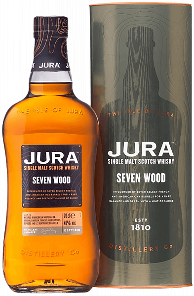 Jura Seven Wood Single Malt Scotch Whisky (gift box), 0.7 л в Екатеринбурге