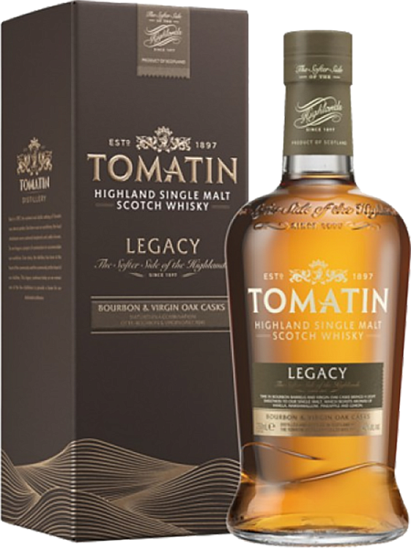 Tomatin Legacy Highland Single Malt Scotch Whisky (gift box), 0.7 л в Екатеринбурге