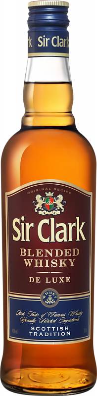 Сир Кларк 3 года купажированный виски 0.5 л