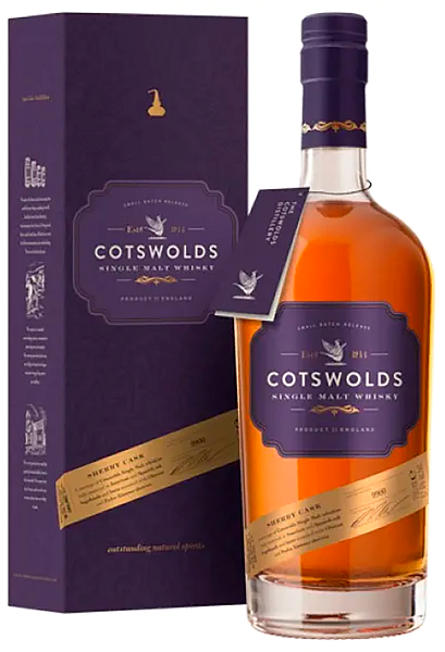 Cotswolds Sherry Cask Single Malt Whisky (gift box), 0.7 л в Екатеринбурге