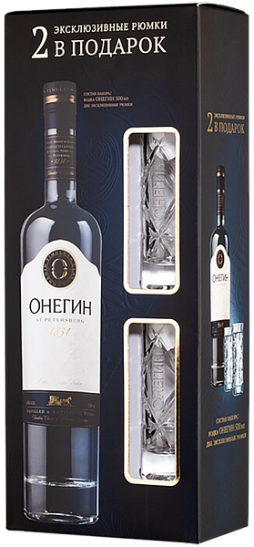 Onegin (gift box with 2 shots), 0.7 л в Екатеринбурге