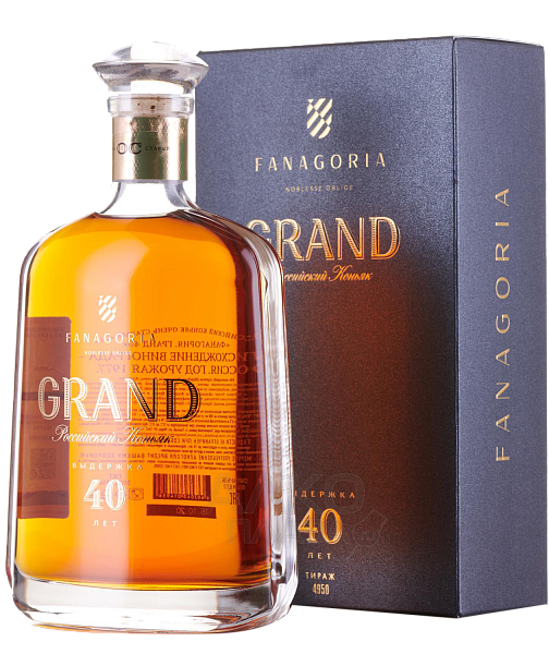 Fanagoria Grand OS 40 y.o.(Подарочная упаковка), 0.7 л в Екатеринбурге