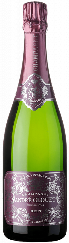 Розе №3 Брют Шампань АОС Андре Клуэ 0.75 л