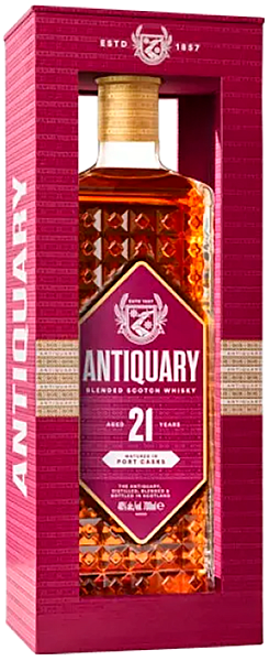 Antiquary Blended Scotch Whisky 21 Years Old (gift box), 0.7 л в Екатеринбурге