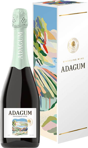 Adagum Semi-Sweet (Подарочная упаковка), 0.75 л в Екатеринбурге