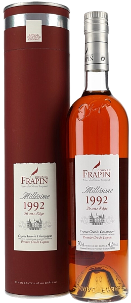 Frapin Millesime Grand Champagne 1992 (gift box), 0.7 л в Екатеринбурге