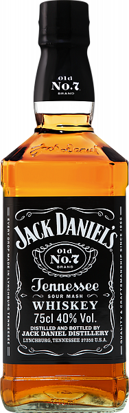 Jack Daniel's Tennessee Whiskey, 0.75 л
