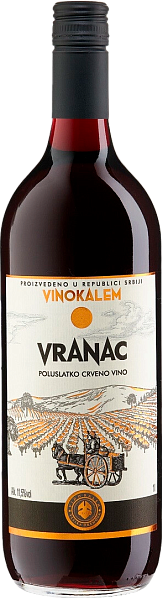 Vranac Poluslatko Vino Kalem, 1 л в Екатеринбурге