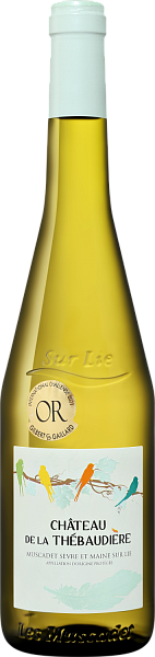 Chateau De La Thebaudiere Muscadet De Sevre Et Maine AOC Sur Lie, 0.75 л в Екатеринбурге