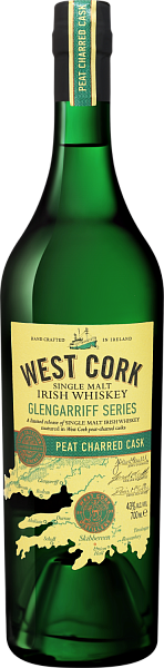 West Cork Glengarriff Series Peat Charred Cask Single Malt Irish Whiskey, 0.7 л в Екатеринбурге