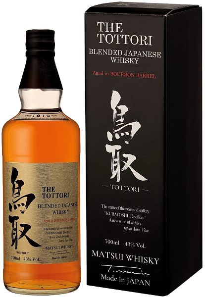 The Tottori Bourbon Barrel Blended Japanese Whisky (gift box), 0.5 л в Екатеринбурге