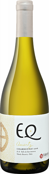 Вино EQ Quartz Chardonnay San Antonio Valley DO Matetic, 0.75 л