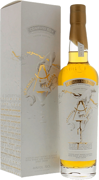 Compass Box Stranger & Stranger Scotch Malt Whisky Blended with Wheat and Barley Spirit Spirit Drink (gift box), 0.7л