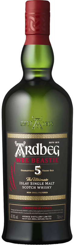 Ардбег Ви Бисти односолодовый шотландский виски 0.7 л