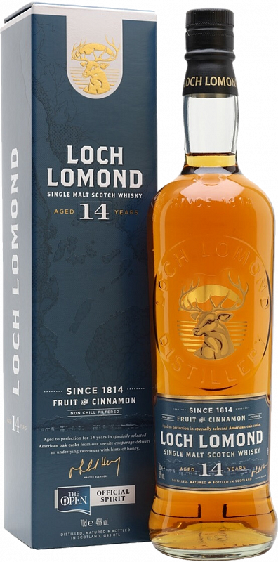Лох Ломонд Солодовый Виски 14 лет в подарочной упаковке 0.7 л