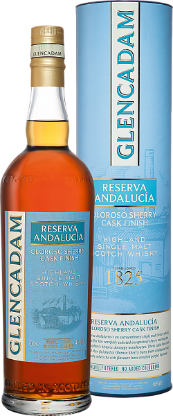Glencadam Reserva Andalucia Oloroso Sherry Cask Finish Highland Single Malt Scotch Whisky (gift box), 0.7 л в Екатеринбурге