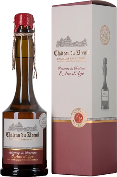 Chateau du Breuil Reserve du Chateau Pays d'Auge AOC 8 y.o. (gift box), 0.7 л в Екатеринбурге