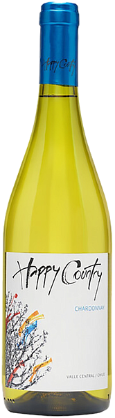 Happy Country Chardonnay Central Valley DO Bodegas y Vinedos de Aguirre, 0.75 л в Екатеринбурге