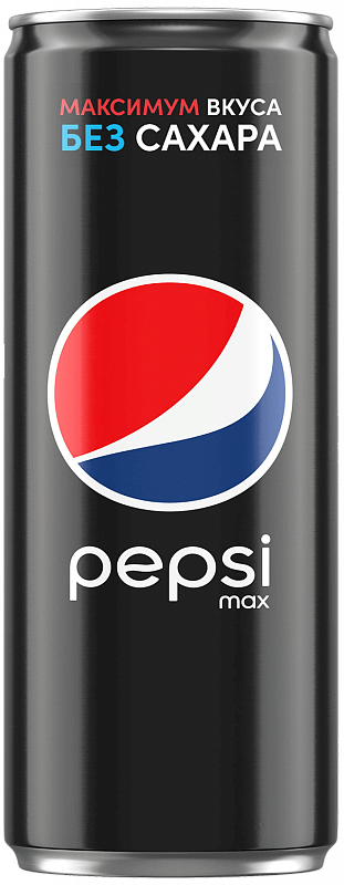 Напиток безалкогольный сильногазированный ароматизированный Пепси Макс (ПЭТ) 0.33 л