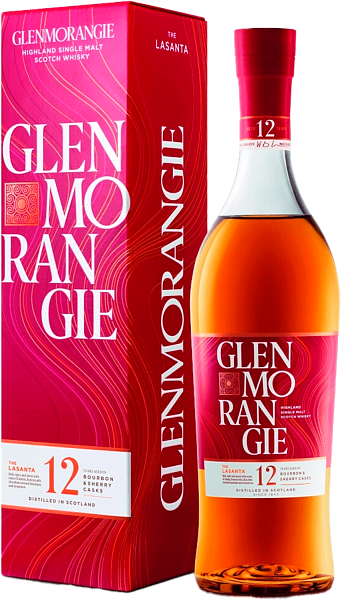 Glenmorangie Lasanta Single Malt Scotch Whisky (gift box), 0.75 л в Екатеринбурге