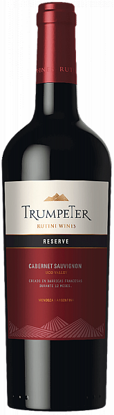 Trumpeter Rutini Wines Cabernet Sauvignon Reserve Uco Valley Bodega la Rural, 0.75 л в Екатеринбурге
