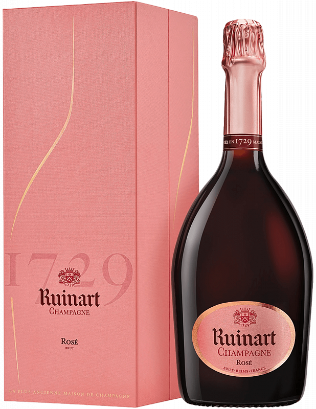 Рюинар Розе Шампань АОС в подарочной упаковке 0.75 л